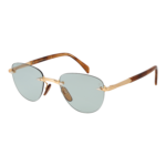 David Beckham Panto Sonnenbrille DB 1224/S 51T5U8J in Gold – 45° Seitenansicht