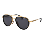 David Beckham Pilotenbrille Sonnenbrille DB 1226/G/S 57RHL2K in Schwarz – 45° Seitenansicht