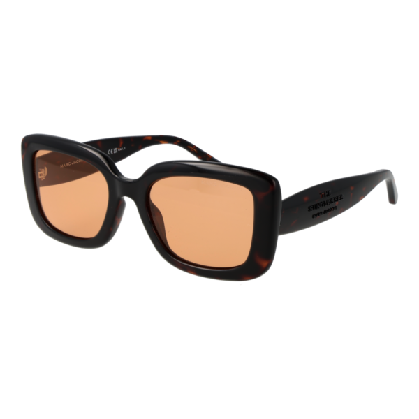 Marc Jacobs Quadrat Sonnenbrille MARC 888/S 53086W7 in Braun – 45° Seitenansicht