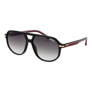 Carrera Pilotenbrille Sonnenbrille CARRERA 375/S 58OIT9O in Schwarz – 45° Seitenansicht
