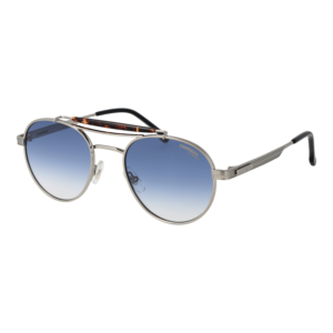 Carrera Rund Sonnenbrille CARRERA 381/S 5231Z08 in Silber – 45° Seitenansicht