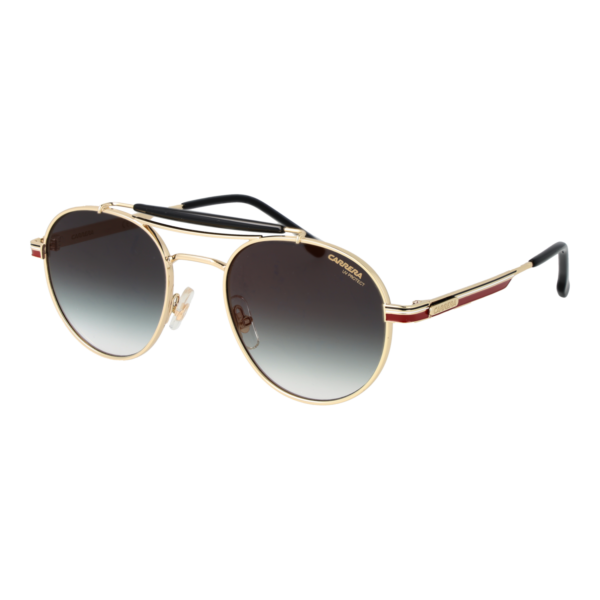 Carrera Rund Sonnenbrille CARRERA 381/S 52W3JD6 in Gold – 45° Seitenansicht