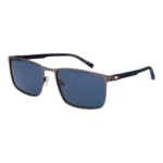 Tommy Hilfiger Rechteck Sonnenbrille TH 2319/S 59R80KU in Gunmetal – 45° Seitenansicht