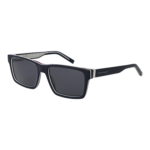 Tommy Hilfiger Rechteck Sonnenbrille TH 2309/S 55PJPIR in Blau – 45° Seitenansicht