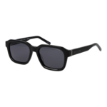 Tommy Hilfiger Rechteck Sonnenbrille TH 2310/S 538079O in Schwarz – 45° Seitenansicht