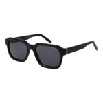 Tommy Hilfiger Rechteck Sonnenbrille TH 2310/S 53807IR in Schwarz – 45° Seitenansicht