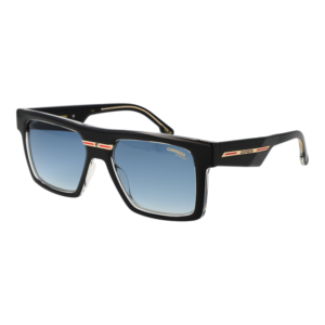 Carrera Rechteck Sonnenbrille VICTORY C 25/S 54EI708 in Schwarz – 45° Seitenansicht