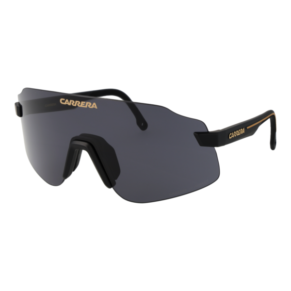 Carrera Monoscheibe Sonnenbrille C SPORT 16/S 99003IR in Schwarz – 45° Seitenansicht