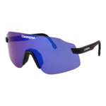 Carrera Monoscheibe Sonnenbrille C SPORT 16/S 99BLXMG in Schwarz – 45° Seitenansicht