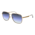 Carrera Pilotenbrille Sonnenbrille CARRERA 3089/S 58KB7GB in Gold – 45° Seitenansicht