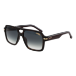 Carrera Rechteck Sonnenbrille CARRERA 377/S 560869K in Braun – 45° Seitenansicht