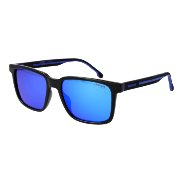 Carrera Rechteck Sonnenbrille C SPORT 13/S 55D51Z0 in Schwarz – 45° Seitenansicht