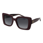 Tommy Hilfiger Schmetterling Sonnenbrille TH 2341/S 51LHF9O in Burgunder – 45° Seitenansicht