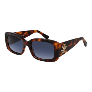 Tommy Hilfiger Rechteck Sonnenbrille TH 2343/S 5305L08 in Braun – 45° Seitenansicht