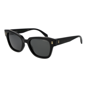 Polaroid Katzenaugen Sonnenbrille PLD 6251/S/X 51807M9 in Schwarz – 45° Seitenansicht