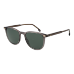 Boss Panto Sonnenbrille BOSS 1881/S 5209QQT in Grau – 45° Seitenansicht