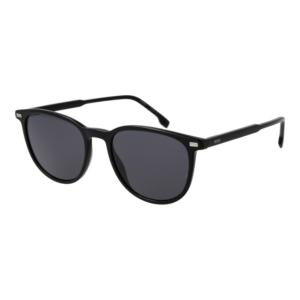 Boss Panto Sonnenbrille BOSS 1881/S 52807IR in Schwarz – 45° Seitenansicht