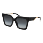 Missoni Quadrat Sonnenbrille MIS 0264/G/S 548079O in Schwarz – 45° Seitenansicht