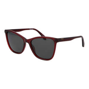 Polaroid Katzenaugen Sonnenbrille PLD 4194/S 55C9AM9 in Rot – 45° Seitenansicht
