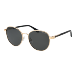 Polaroid Rund Sonnenbrille PLD 4197/S/X 532F7M9 in Gold – 45° Seitenansicht