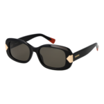 Missoni Rechteck Sonnenbrille MIS 0285/S 52807IR in Schwarz – 45° Seitenansicht