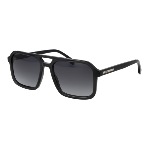 Boss Quadrat Sonnenbrille BOSS 1894/S 56KB79O in Grau – 45° Seitenansicht