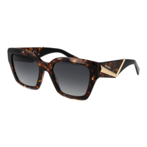 Missoni Quadrat Sonnenbrille MIS 0267/S 539N49O in Havanna – 45° Seitenansicht