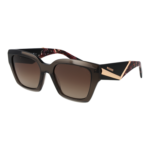 Missoni Quadrat Sonnenbrille MIS 0267/S 53KB7HA in Braun – 45° Seitenansicht