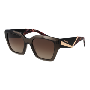 Missoni Quadrat Sonnenbrille MIS 0267/S 53KB7HA in Braun – 45° Seitenansicht
