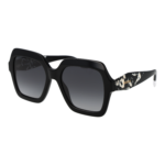 Missoni Quadrat Sonnenbrille MIS 0273/S 548079O in Schwarz – 45° Seitenansicht