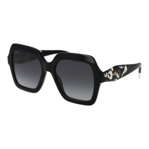 Missoni Quadrat Sonnenbrille MIS 0273/S 548079O in Schwarz – 45° Seitenansicht