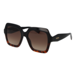 Missoni Quadrat Sonnenbrille MIS 0273/S 54WR7HA in Schwarz – 45° Seitenansicht