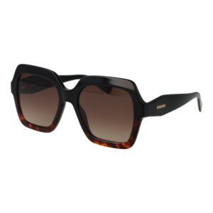 Missoni Quadrat Sonnenbrille MIS 0273/S 54WR7HA in Schwarz – 45° Seitenansicht