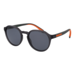 Polaroid Panto Sonnenbrille PLD 2170/S/X 522M8M9 in Grau – 45° Seitenansicht