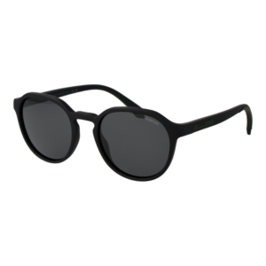Polaroid Quadrat Sonnenbrille PLD 2170/S/X 52SMGM9 in Schwarz – 45° Seitenansicht