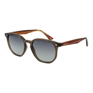 Ted Baker Rund Sonnenbrille TB1655 52949 in Braun – 45° Seitenansicht