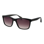 Ted Baker Rechteck Sonnenbrille TB1780 58001 in Schwarz – 45° Seitenansicht