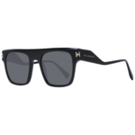 Ana Hickmann Quadrat Sonnenbrille HI9155 50A01 in Schwarz – 45° Seitenansicht