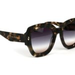 Ana Hickmann Sonnenbrille AH9380 52G21 in Gelb – 45° Seitenansicht
