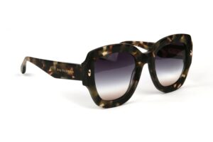 Ana Hickmann Sonnenbrille AH9380 52G21 in Gelb – 45° Seitenansicht