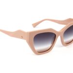 Ana Hickmann Sonnenbrille HI9206 54D01 in Gelb – 45° Seitenansicht