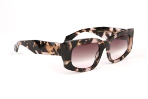 Ana Hickmann Sonnenbrille AH9393 52E01 in Pink – 45° Seitenansicht