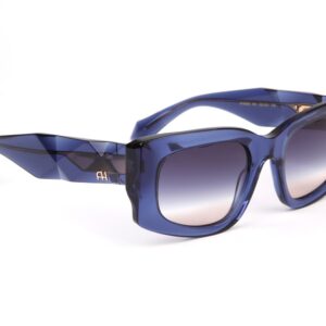 Ana Hickmann  Sonnenbrille AH9393 52H01 in Blau – 45° Seitenansicht