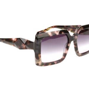 Ana Hickmann  Sonnenbrille AH9411 55G21 in Braun – 45° Seitenansicht