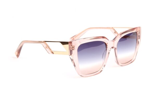 Ana Hickmann Sonnenbrille HI9210 54T02 in Pink – 45° Seitenansicht