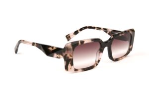 Ana Hickmann Sonnenbrille HI9212 52G21 in Pink – 45° Seitenansicht