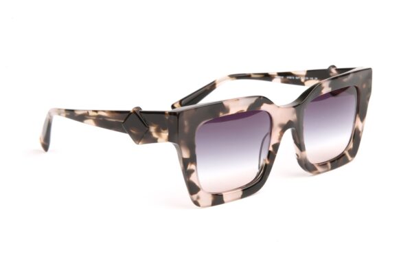 Ana Hickmann Sonnenbrille HI9213 51G21 in Pink – 45° Seitenansicht