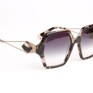 Ana Hickmann  Sonnenbrille HI9219 53G21 in Pink – 45° Seitenansicht
