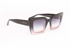 Ana Hickmann Sonnenbrille AH9372 50C02 in Blau – 45° Seitenansicht
