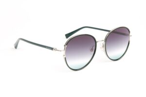 Ana Hickmann Panto Sonnenbrille HI3191 5203A in Grün – 45° Seitenansicht